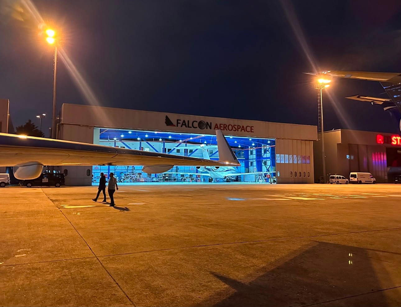 Falcon Aerospace parts procurement and stores